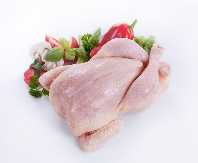 六瓣减肥法的第三天，可以无限量吃鸡肉。